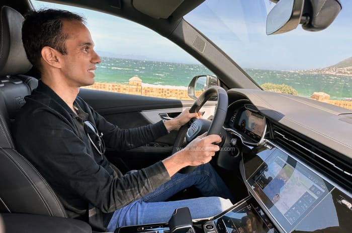 2024 Audi Q8 facelift Sergius driving